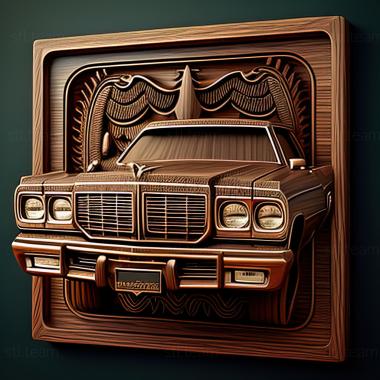 3D model Dodge Monaco (STL)